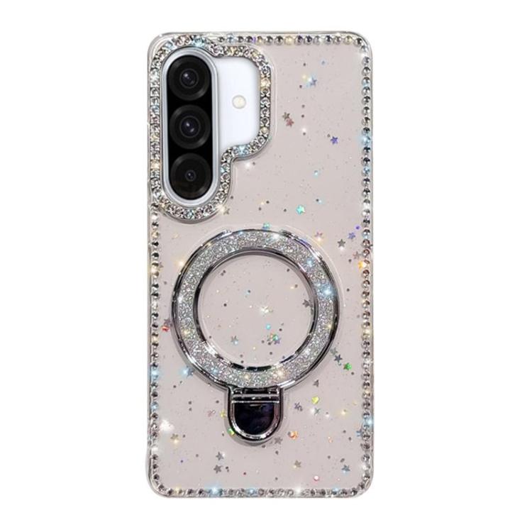 Custodia glitterata con supporto per Samsung Galaxy A36, S25, S25+ e S25 Ultra