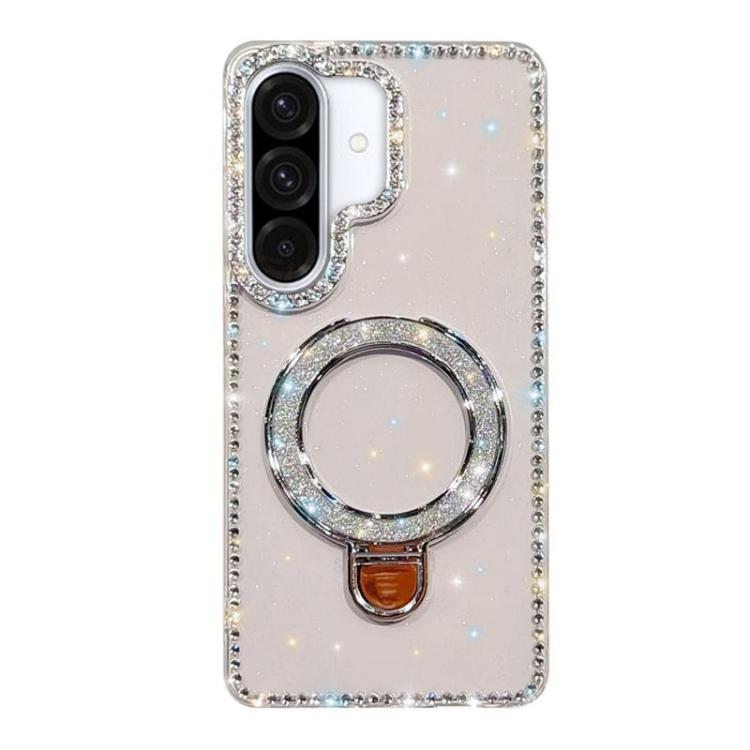 Custodia glitterata con supporto per Samsung Galaxy A36, S25, S25+ e S25 Ultra