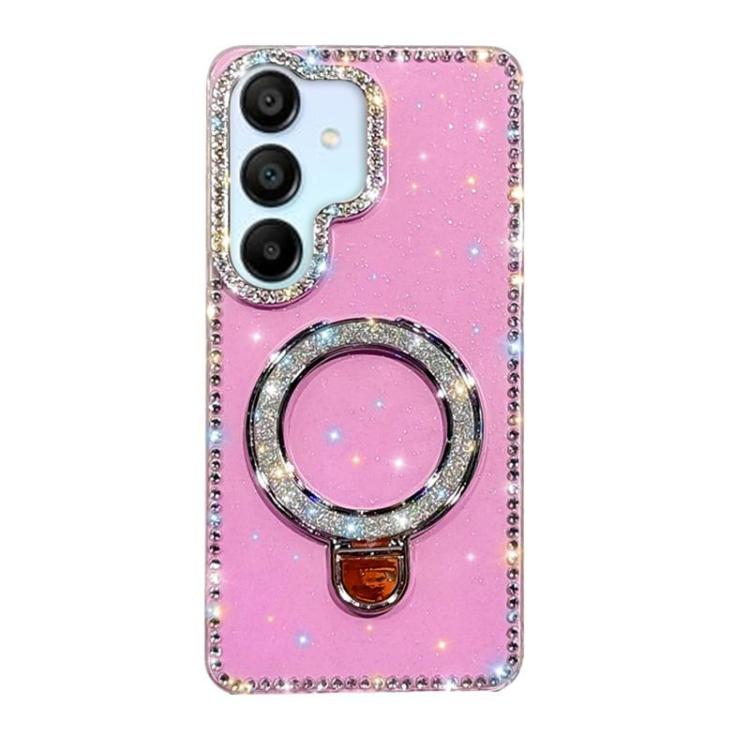 Custodia glitterata con supporto per Samsung Galaxy A16, S24 FE, A15 e A55 5G