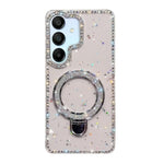 Custodia glitterata con supporto per Samsung Galaxy A16, S24 FE, A15 e A55 5G
