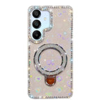 Custodia glitterata con supporto per Samsung Galaxy A16, S24 FE, A15 e A55 5G
