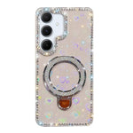 Custodia glitterata con supporto per Samsung Galaxy A16, S24 FE, A15 e A55 5G