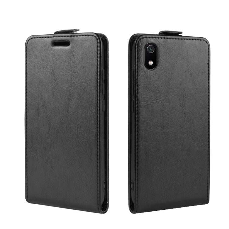 Custodia protettiva in pelle a vibrazione verticale Crazy Horse per Xiaomi Redmi 7A