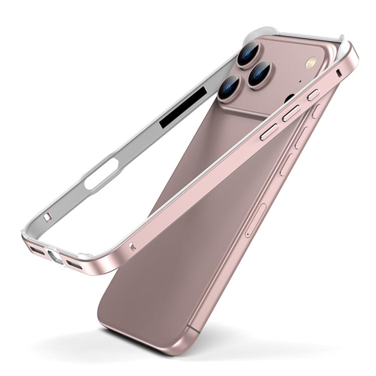 Custodia per telefono con cornice di raffreddamento antiurto a quattro angoli in metallo e silicone ibrido., For iPhone 18 Pro / 17 Pro