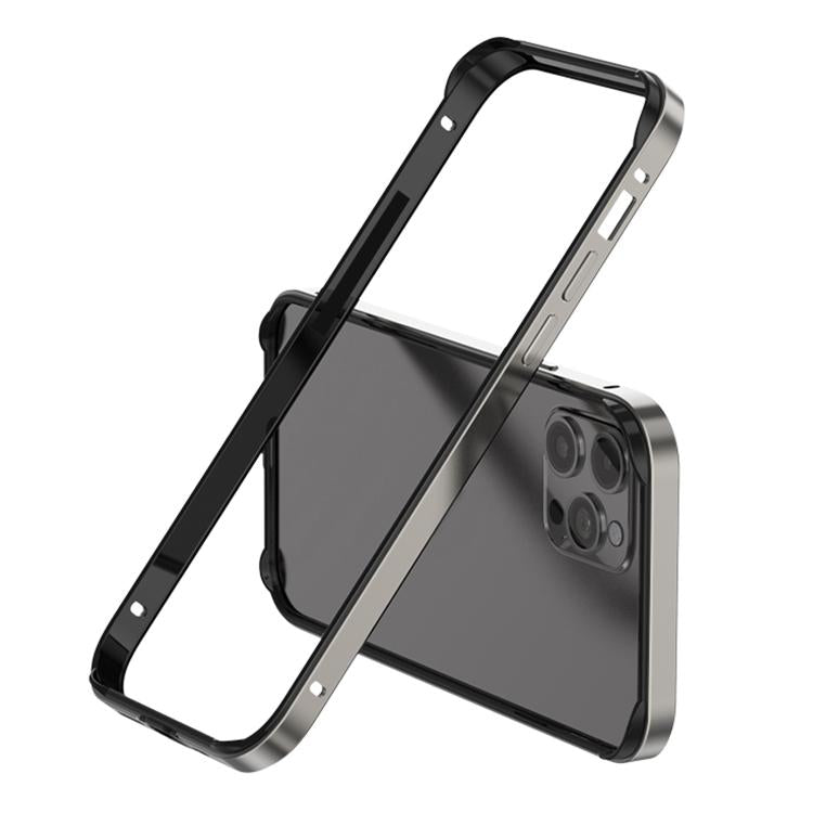 Custodia per telefono con cornice di raffreddamento antiurto a quattro angoli in metallo e silicone ibrido., For iPhone 13 Pro Max, For iPhone 13 Pro