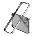 Custodia per telefono con cornice di raffreddamento antiurto a quattro angoli in metallo e silicone ibrido., For iPhone 13 Pro Max, For iPhone 13 Pro