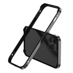 Custodia per telefono con cornice di raffreddamento antiurto a quattro angoli in metallo e silicone ibrido., For iPhone 13 Pro Max, For iPhone 13 Pro