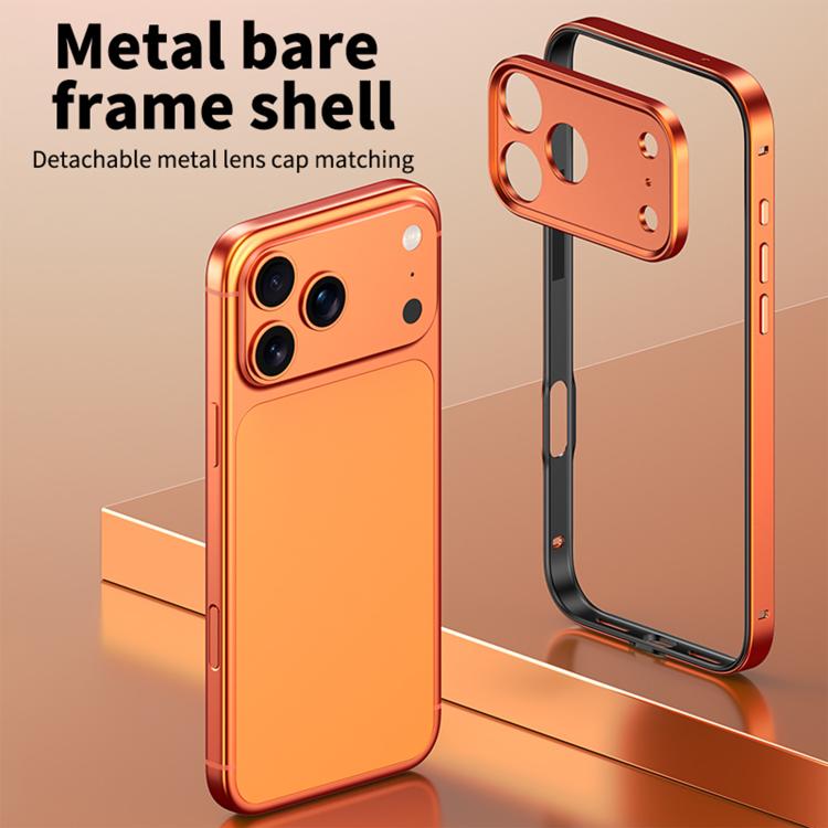 Custodia sottile in lega alluminio e silicone per iPhone 17 Pro M