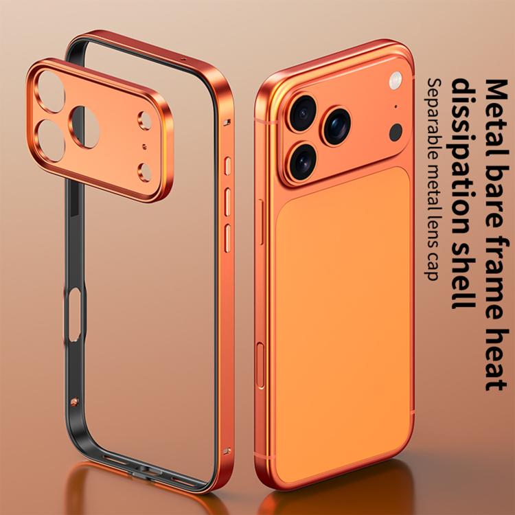 Custodia sottile in lega alluminio e silicone per iPhone 17 Pro M