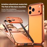 Custodia sottile in lega alluminio e silicone per iPhone 17 Pro M