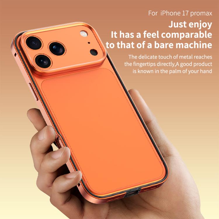 Custodia sottile in lega alluminio e silicone per iPhone 17 Pro M