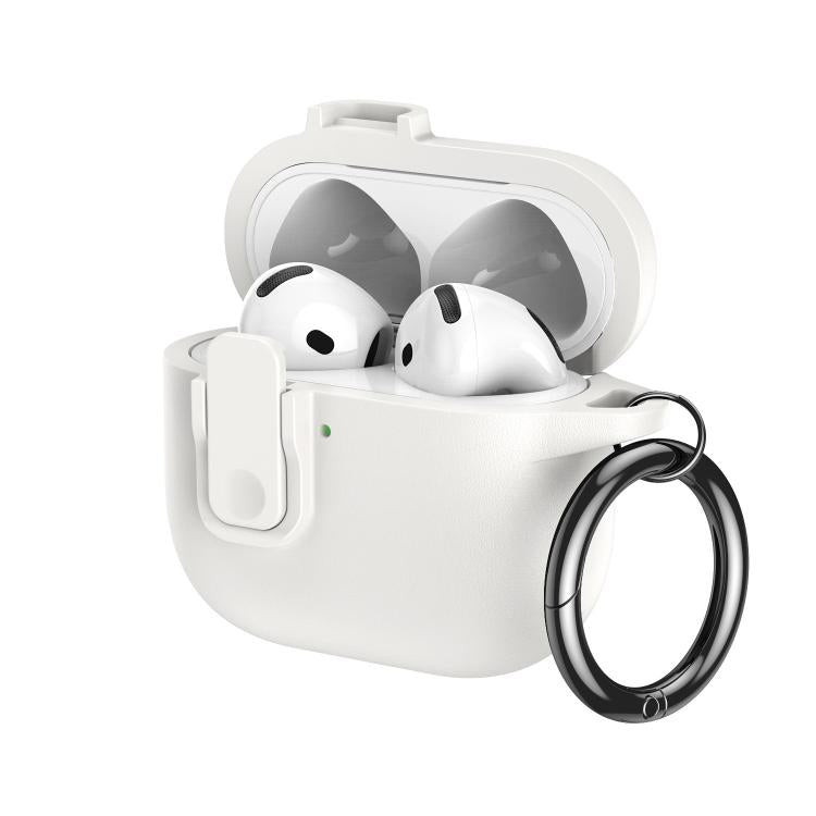 Copriauricolari TPU effetto pelle granulata per AirPods Pro 3