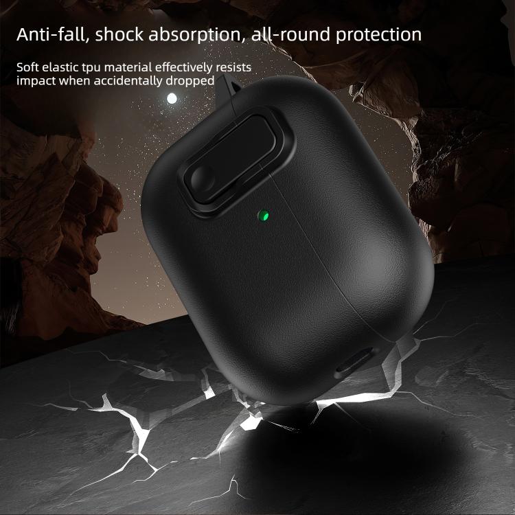 Copriauricolari TPU effetto pelle granulata per AirPods Pro 3