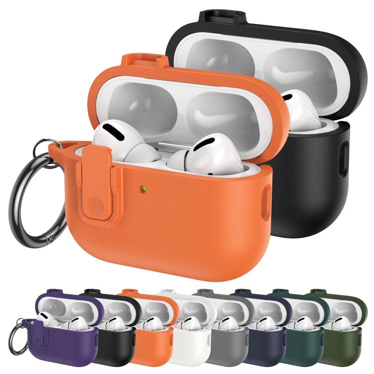 Copriauricolari TPU effetto pelle granulata per AirPods Pro 3
