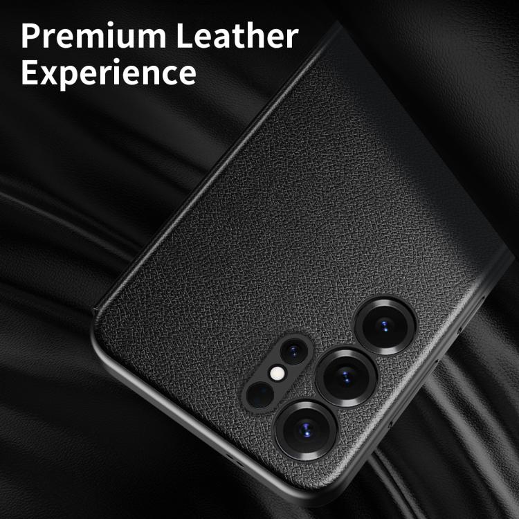 Custodia per telefono in pelle con finestra Smart View per Galaxy Z Fold3