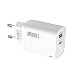 Caricabatterie GaN 100W PD Type-C con spina EU