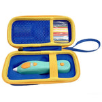 Per la penna per stampa 3D per bambini 3Doodler Start+ Essentials 2024/2023, custodia portatile., For 3Doodler Start+ Essentials 2023 / 2024 (Blue)