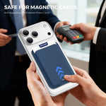 Supporto magnetico porta carte in pelle PU