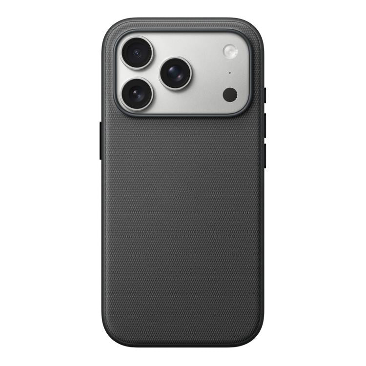 Custodia magnetica in TPU con texture Tech Fabric ufficiale, senza pulsante per fotocamera AI., For iPhone 16 Pro Max, For iPhone 16 Pro, For iPhone 16, For iPhone 15 Pro Max
