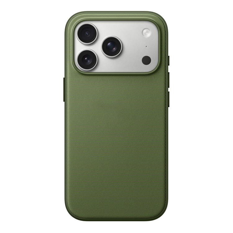 Custodia magnetica in TPU con texture Tech Fabric ufficiale, senza pulsante per fotocamera AI., For iPhone 16 Pro Max, For iPhone 16 Pro, For iPhone 16, For iPhone 15 Pro Max