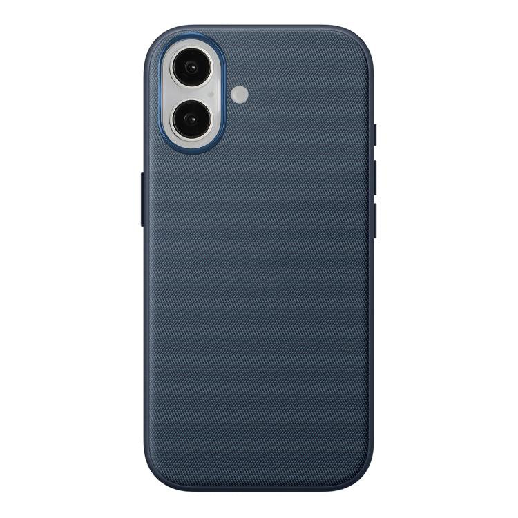 Custodia magnetica in TPU con texture Tech Fabric ufficiale, senza pulsante per fotocamera AI., For iPhone 15 Pro, For iPhone 15, For iPhone 14, For iPhone 14 Pro