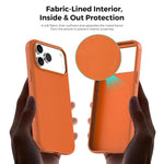 Custodia magnetica in TPU con texture Tech Fabric ufficiale, senza pulsante per fotocamera AI., For iPhone 15 Pro, For iPhone 15, For iPhone 14, For iPhone 14 Pro