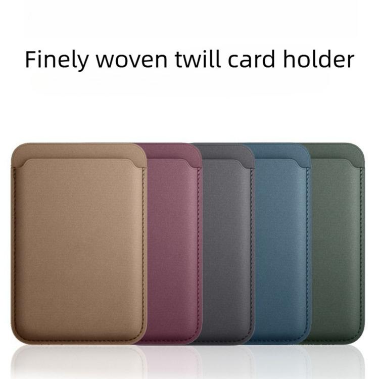 Porta carte magnetico in twill compatibile MagSafe