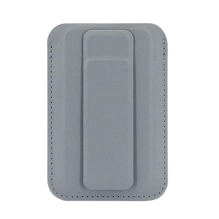 Borsa porta carte magnetica ultrasottile in pelle vegana