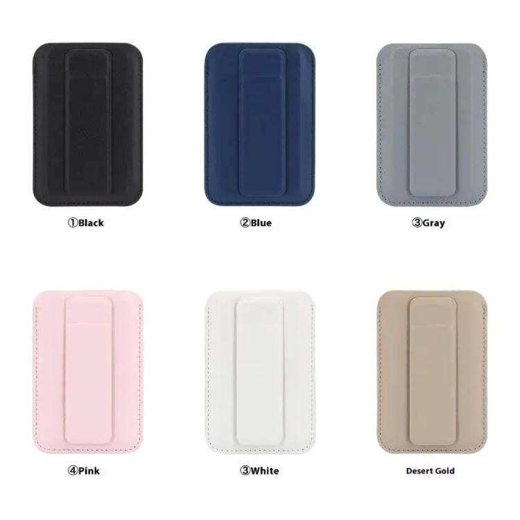 Borsa porta carte magnetica ultrasottile in pelle vegana