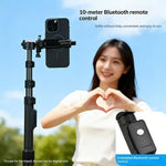 Supporto per telefono regolabile da 1,98 m YUNTENG VCT-8068 per streaming live, VCT-8068