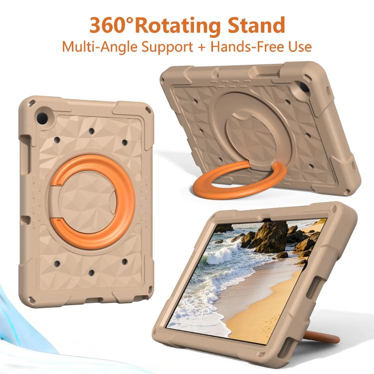 Custodia tablet antiurto con supporto girevole per Samsung Galaxy Tab A11+ e A9+