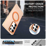 Custodia ENKAY Hat-Prince MagSafe con pellicola per Samsung Galaxy S24 Ultra 5G