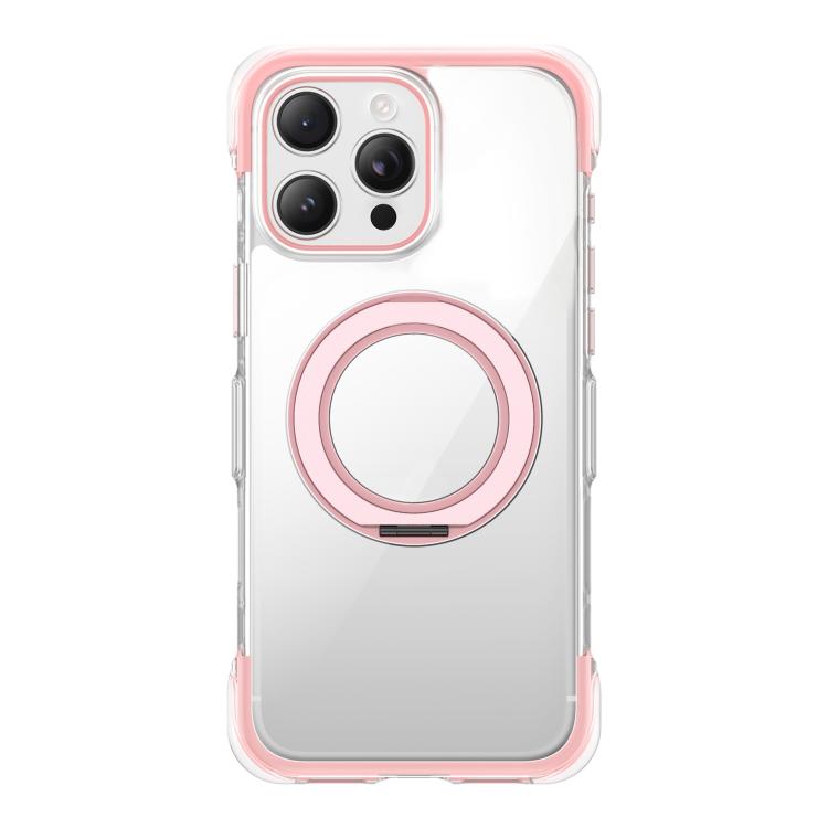 Custodia acrilico trasparente con supporto magnetico iPhone 16 Pr