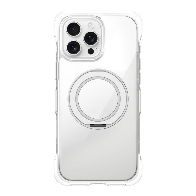 Custodia acrilico trasparente con supporto magnetico iPhone 16 Pr