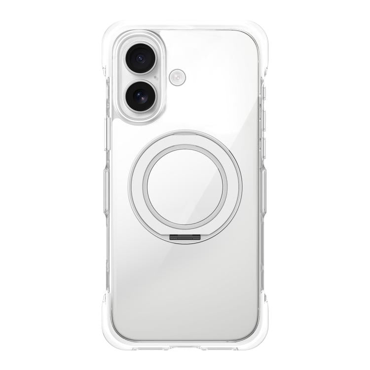 Custodia acrilico trasparente con supporto magnetico iPhone 16 Pr