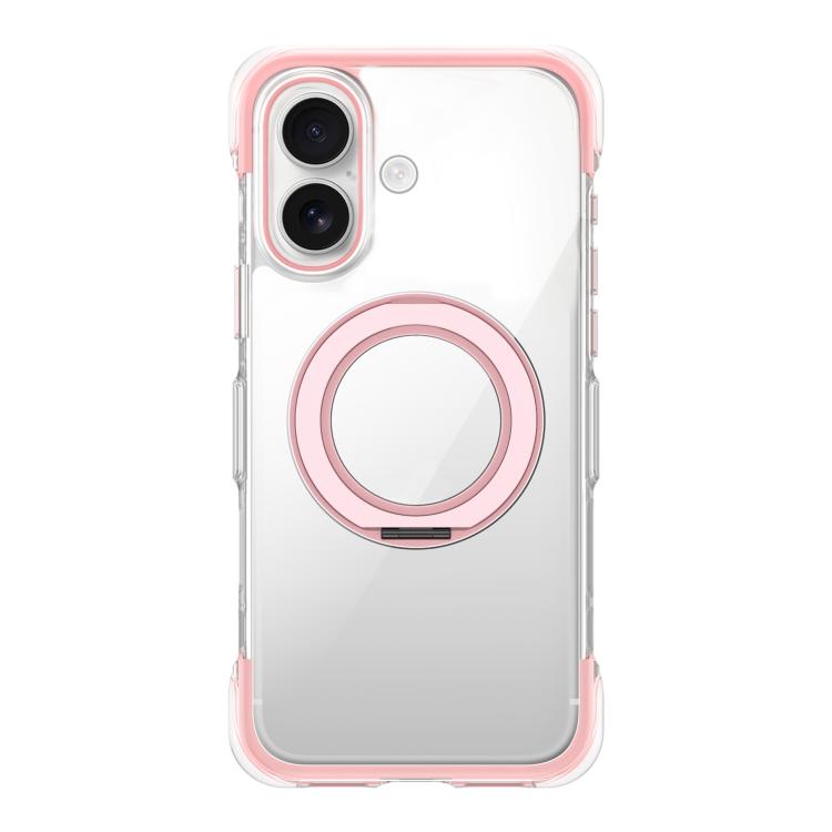 Custodia acrilico trasparente con supporto magnetico iPhone 16 Pr