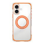 Custodia acrilico trasparente con supporto magnetico iPhone 16 Pr