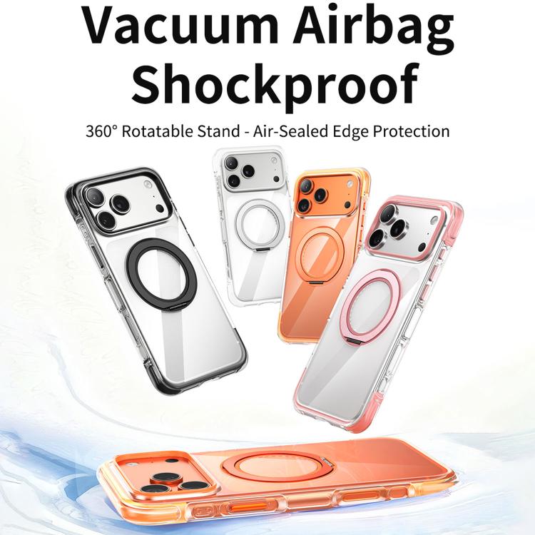 Custodia acrilico trasparente con supporto magnetico iPhone 16 Pr