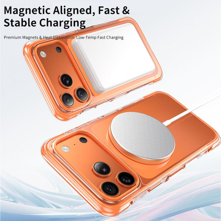 Custodia acrilico trasparente con supporto magnetico iPhone 16 Pr