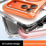 Custodia acrilico trasparente con supporto magnetico iPhone 16 Pr