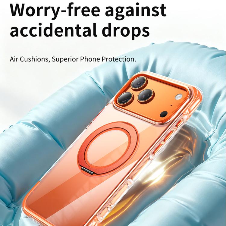 Custodia acrilico trasparente con supporto magnetico iPhone 16 Pr
