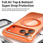 Custodia acrilico trasparente con supporto magnetico iPhone 16 Pr