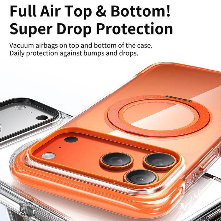 Custodia acrilico trasparente con supporto magnetico iPhone 16 Pr