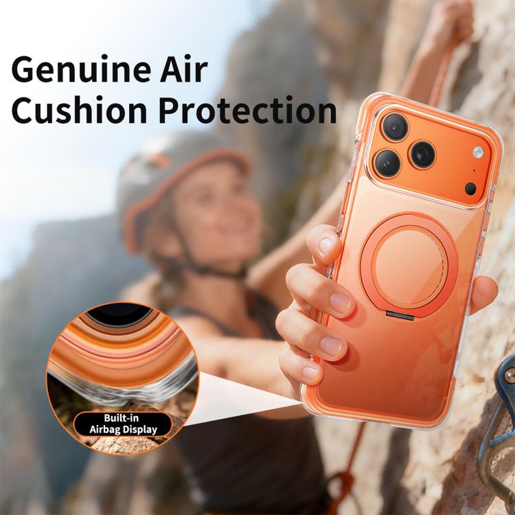 Custodia acrilico trasparente con supporto magnetico iPhone 16 Pr