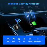 Adattatore wireless auto M62 con CarPlay e Android Auto