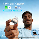 Adattatore M70 wireless per CarPlay e Android Auto
