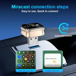 Adattatore M70 wireless per CarPlay e Android Auto