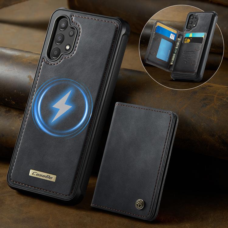 Custodia CaseMe Me80 con portafoglio rimovibile per Samsung Galaxy A13 e A04s