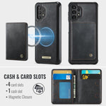 Custodia CaseMe Me80 con portafoglio rimovibile per Samsung Galaxy A13 e A04s