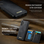 Custodia CaseMe Me80 con portafoglio rimovibile per Samsung Galaxy A13 e A04s